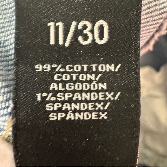 BCBGeneration Mega Cuff Wide Leg Jeans Size 30 Denim Casual - Picture 9 of 11